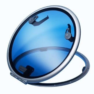 Lewmar Low Profile Round Hatch - Size 18 -  420mm Cut Out - Self Suppporting Lid - CE Certified (170164)