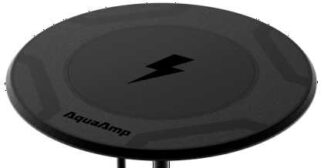 AquaAmp Wireless Charger - 12V Magnetic Circular Surface Mount 15W - Waterproof IPX7 (RWBG12800)