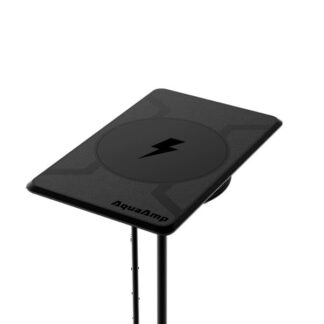 AquaAmp Wireless Charger - 12V Magnetic Rectangular Surface Mount 25W - Waterproof IPX7 (RWBG12802)