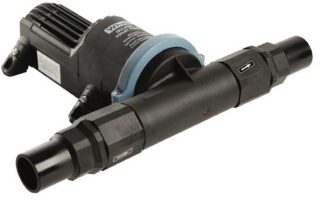 Whale Gulper Toilet Pump Mk2 - Black Water Waste - 12 Volt - 18 LPM - Suits 38mm Hose - Ideal For Emptying Waste Holding Tanks (132011)