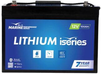 Performance I-Series Lithium Battery 12V 100A (LiFePO4) Incl Bluetooth Monitoring - Parallel Connection - IP65 (111230)