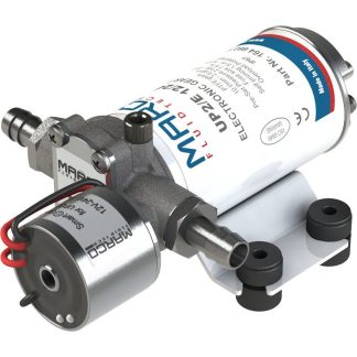 Marco UP2/E Water Pressure Pump - 12-24 Volt - 10L/min - 29PSI - Freshwater Pressure System with Gear Pump - Suits 12mm Hose - 16466015 (410847)