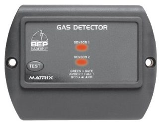 BEP Gas Detector - 10-35VDC - incl. Sensor + 5m Lead - Optional Second Sensor - 600-GD (113121)