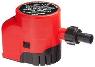 Johnson 600GPH Ultima Bilge Pump - Submersible with Integrated Ultima Switch - 12 Volt - 2.5 Amp - 38LPM - 3/4" Hose Connection - 32-47258-008 (131830)