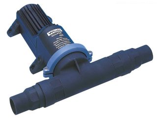 Whale Gulper Toilet Black Water Waste Pump - 24 Volt -  18LPM - Suits 38mm Hose - Ideal For Emptying Waste Holding Tanks (132012)