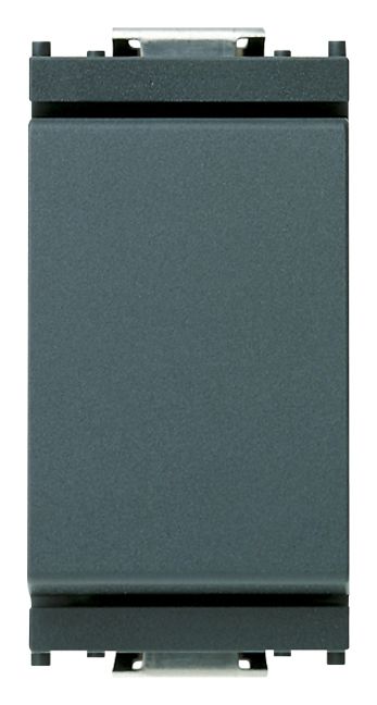 Vimar Idea - Two Way Switch - 1 Pole 10 Amp 250 Volt - ON/ON - Grey - 1 Module - Suits Rondo and Classica Cover Plates (16004)