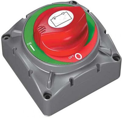 BEP Marinco Heavy Duty Double Pole Battery Master Switch - Surface Mount (On/Off) - 400A Cont - 525A Int - 1500A Crank - 113527 (SUR 720-DP)