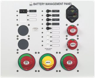 BEP Battery Management Panel 800-MS3 - Designed for Power Boats 12-16 m (39.5-52.5 ft) with larger diesels - 113679 (SUR 800-MS3)