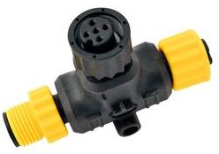BEP Lowrance Simrad Micro-C NMEA2000 T-Connector - Connects a Single Device into the NMEA Backbone - Suits Lowrance, Simrad, Micro-C, BEP, Czone etc. (SUR 911-0029/0119-79)