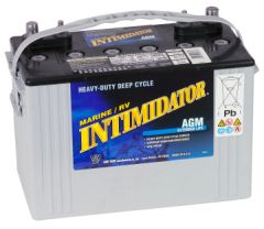 Deka Intimidator (Seamate) - 12 Volt - 92Ah - 580CCA -  DUAL Purpose AGM Battery (8A27M)