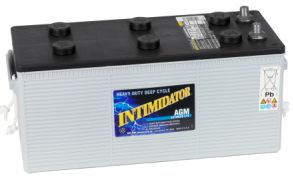 Deka Intimidator (Seamate) - 12 Volt - 200Ah - 1110CCA - DUAL Purpose AGM Battery - N150 Case Size (8A4DM)
