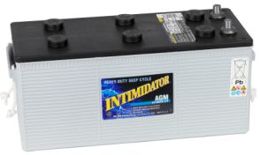 Deka Intimidator (Seamate) - 12 Volt - 245Ah - 1450CCA - DUAL Purpose AGM Battery - N200 Case Size (8A8D)