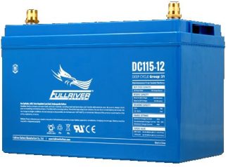 Fullriver AGM Battery - 6 Volt and 12 Volt