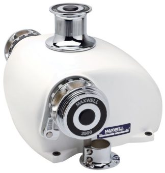 Maxwell HWVC3500 12 Volt Horizontal Anchor Winch / Windlass 1200W Motor - Suits most Boats to 21m (Dual Chain Wheels plus a Vertical Capstan)  (P13101)
