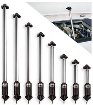 Lenco Electric Hatch Lift - 12 Volt - 508 x 712mm - Approx Stroke 200mm Control Switch not Included (312554)