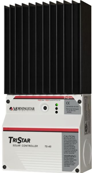 Morningstar TriStar PWM 45 amp Solar Panel Regulator – Charge Controller (SR-TS-45)