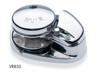 Muir Storm VR850 Vertical Stainless Steel Anchor Winch +MOS - 12V 600W Motor - Suits 6mm SL Chain and 12mm Rope (F101241)