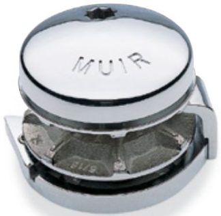 Muir VM500 Manual Low Profile Vertical Anchor Winch - 316 Stainless Steel and Chrome Bronze - Suits 6, 8 or 10mm SL Chain Only (VM500)