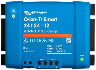 Victron ORION-Tr SMART DC-DC Battery Charger 24/24-12 - Isolated - Built-in Bluetooth (ORI242428120)