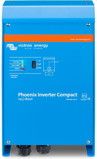 Victron Phoenix Compact Pure Sine Wave Inverter - 12V -1200VA (1000W) 230VAC (CIN121220000)