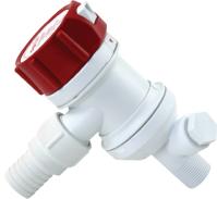 Rule 500 GPH Livebait Cartridge Pump - Seacock Applications - Tournament 400 Dual Port (RWB56)