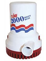 Rule 2000 GPH Submersible Bilge Pump - 24 Volt - 4.1 Amp   Suits 28mm Hose (RWB15)