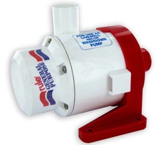 Rule 3800 GPH (240LPM) General Purpose Pump - 12 Volt - 15.5 Amp  - Suits 38mm Hose for Intake and Outflow  (RWB8A)