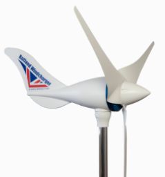 Rutland 1200 Windcharger- 12Volt Wind Generator - Includes MPPT Wind & Solar Regulator to Charge Two Battery Systems (RUT-1200)