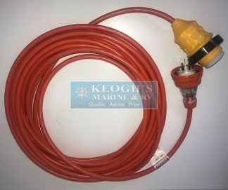 Shore Power Lead - 240 Volt AC - 16 Amp x 20 Meter -  Heavy Duty Marine Quality Tinned Cable (SUR SPL15A4)