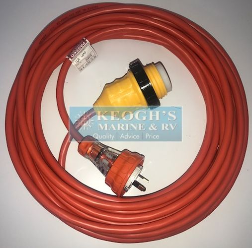 Shore Power Lead - 240 Volt AC - 16 Amp x 20 Meter - Heavy Duty Marine Quality Tinned Cable (SUR SPL15A4) - Image 2