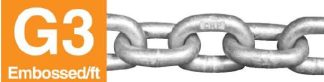 TITAN Anchor Chain 6mm Galvanised G30 - Grade L - Australian Standard AS2321-2006 (CMC-L-6)