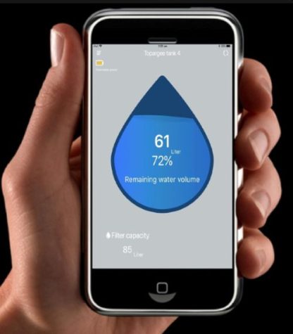 * $20 Flat Rate Shipping*  Topargee H2F-BT12 Bluetooth Water Tank Gauge - Battery Operated - In Line Flow Meter (H2F-BT12)