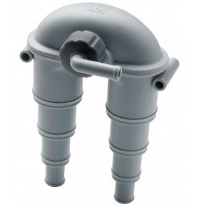 Vetus Plastic Air Vent - Anti-Siphon Device - Suits 13, 19, 25 and 32mm Hose (ASDV)