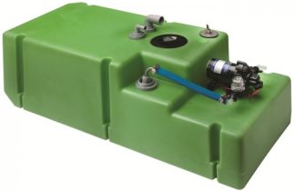 Vetus 12V Comfort Drinking Water System - Type DWSC - 120 Litres - 1050 L x 450 W x 400 H (mm) - High Grade Polythene - Seamless Construction (DWSC12012)