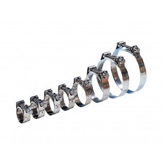 Vetus Hose Clamp - Heavy Duty Stainless Steel - Suits Exhaust Hose - For Hose Diameters 34mm to 329mm (HCHDS)