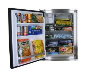 Nova Kool F5810DC 12 -24 Volt 162 Litre Freezer - SS Door and Frame - Suitable for Boats-Caravans-Motorhomes and RVs (F5810DC)