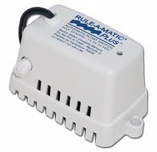 Rule-A-Matic Plus Automatic Float Switch With Guard - 12 or 24 Volt - Max 20 Amp - Makes Your Bilge Pump Automatic (RWB98)