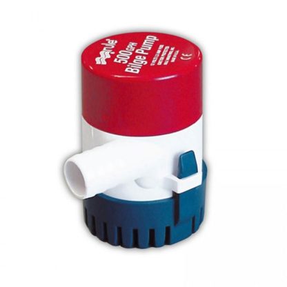 Pumping Round Rule 500 GPH Submersible Round Bilge Pump - 24 Volt - 0.9 Amp - 31LPM ...