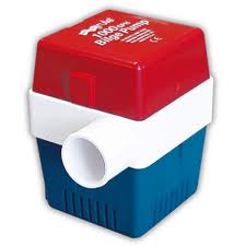 Rule 1000 GPH Square Submersible Bilge Pump - 12 Volt - 2.9 Amp - Suits 28mm Hose (RWB17)