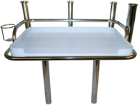 Manta Deluxe Stainless Bait Station Fish Table - 316 Grade S/S (RWB1977)
