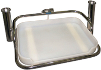 Manta Ski Pole Mount Stainless Bait Station (RWB1970)