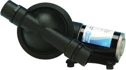 Jabsco Electric Waste Tank Pump - 12 Volt - 19LPM - Ideal For Emptying Waste Holding Tanks -Suits 38mm Hose - Jabsco 50890-1000  (J11-116)