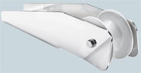 Maxwell Fixed Bow Roller  No 1 - 205mm  Long - Suits  Anchor Line with up to  to 8mm Chain  (P104332)
