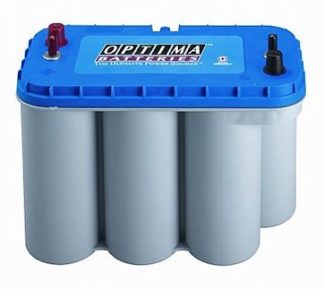 Optima Blue Top D31M - 12 Volt - 75Ah - 900CCA - Marine Spiral Cell AGM Dual Purpose Battery - Which is the best trolling motor battery? (D31M)