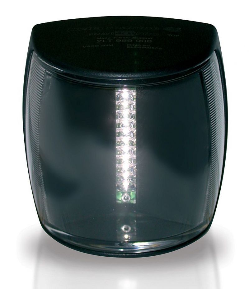 Hella Marine NaviLED PRO 2NM Stern Light with Black Shroud - Multivolt 9-33V DC (2LT959909001)