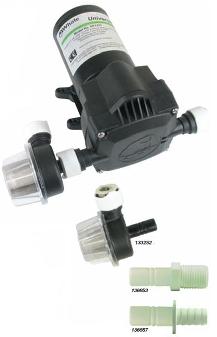 Whale Universal Pressure Pump 12LPM - 12 Volt - 45PSI - Very Quiet  (133234)