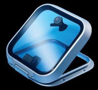 Lewmar Low Profile Hatch - Size 10 - 260 x 260mm Cut Out - Self Supporting Lid - CE Certified (170054)