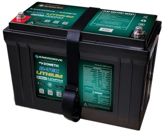 Enerdrive ePOWER Lithium B-TEC 100A Battery 12V - NEW incl Bluetooth Monitoring (EPL-100BT-12V-G2)