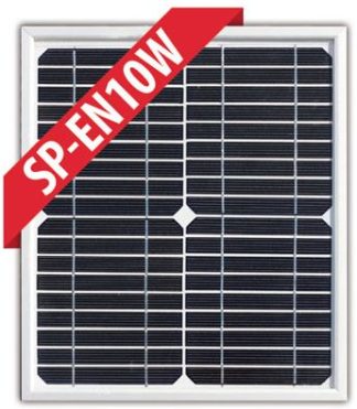 Enerdrive 10 Watt Mono Solar Panel - Incl. Marine and RV 'Mobile' Warranty (SP-EN10W)