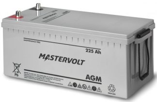 Mastervolt - 12 Volt - 225Ah - Marine Dual Purpose Starting/Deep Cycle AGM Battery - 62002250 (111080)